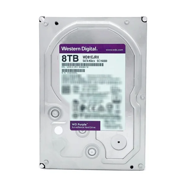 Western Digital Purple 8TB 3.5 Inch SATA 5400RPM Surveillance HDD
